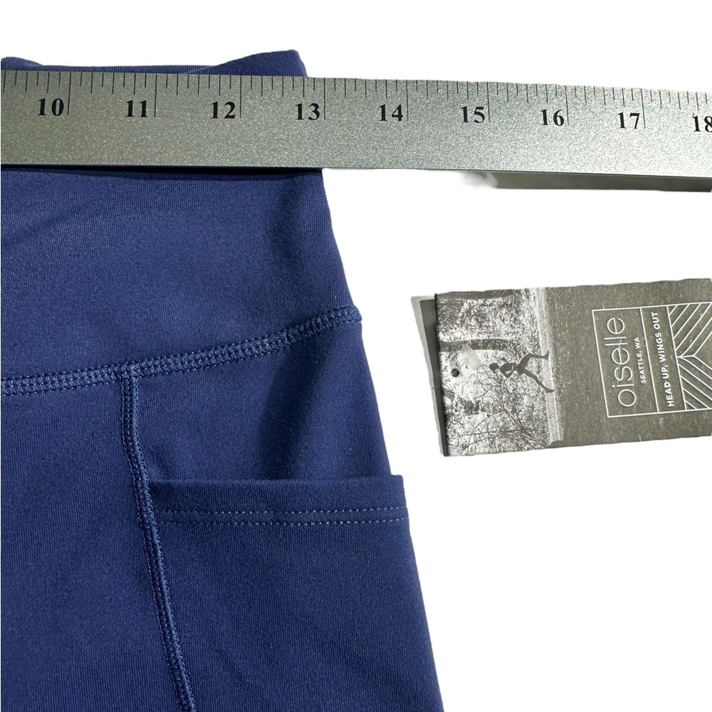 NWT Navy Oiselle Running Leggings, Blue Leggings - Picture 11 of 11